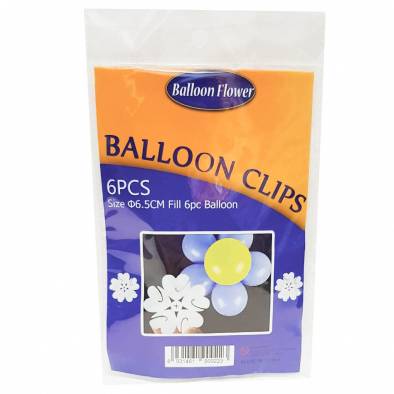 6.5cm Balloon Clip (6pcs)