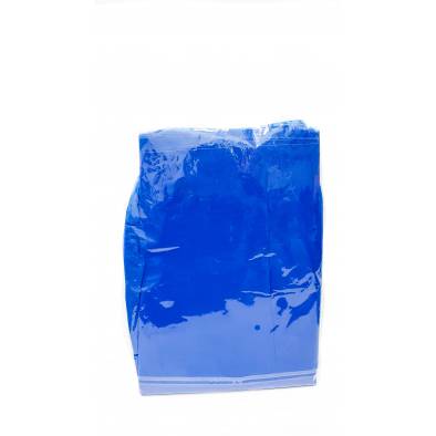 29Inchx14Feet Solid Color Plastic Table Skirt (Blue)