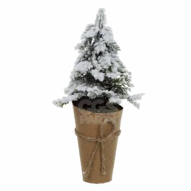 27cm Christmas Snow Trees ST16-7270A