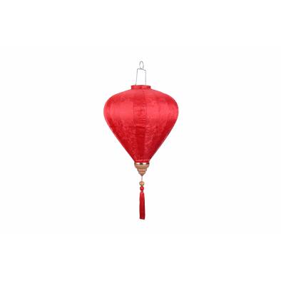 CNY 12inch Satin Cloth Vietnamese Lantern GY12-RD (Red)