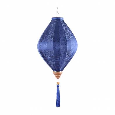 14inch Satin Cloth Diamond Lantern GY14-BL