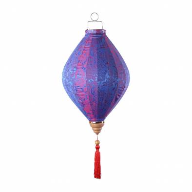14inch Satin Cloth Diamond Lantern GY14-PP
