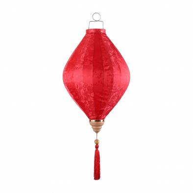 14inch Satin Cloth Diamond Lantern GY14-RD
