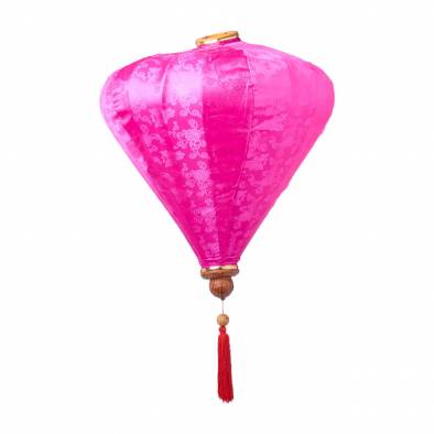 14inch Satin Cloth Vietnamese Lantern (Pink)