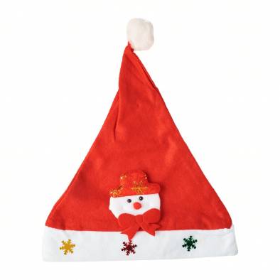 Christmas Kid Santa Hat (Snowman)