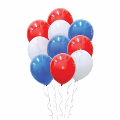 Circus Helium Inflated Balloon Bundle (12")