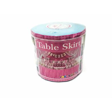 Cloth Table Skirt (Baby Blue)