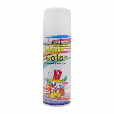 125ml Color Hair Spray (White)