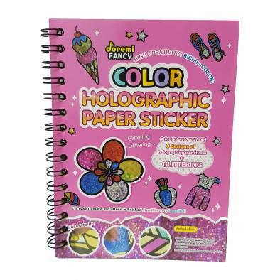 Color Holographic Foil Art