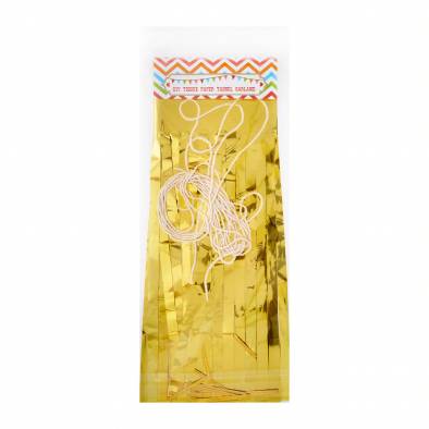 DIY Tinsel Metallic Tassel Garland (Gold) (15pcs)