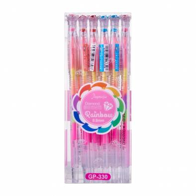 Diamond Rainbow Pen GP330 (12pcs)