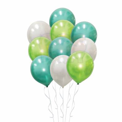 Dinosaur Helium Inflated Balloon Bundle (12")