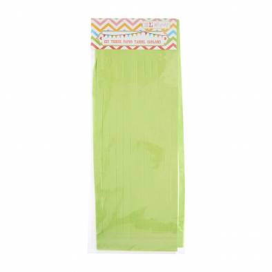 DIY Tissue Paper Tassel Garland (Green) (5pcs)