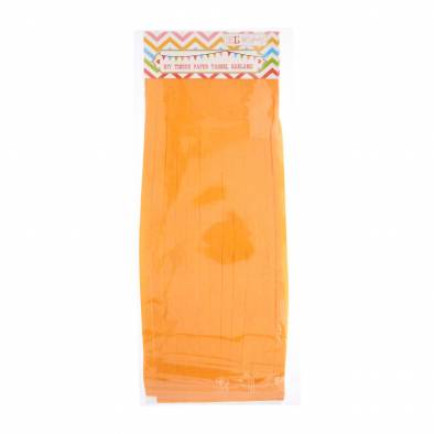 DIY Tissue Paper Tassel Garland (Orange) (5pcs)