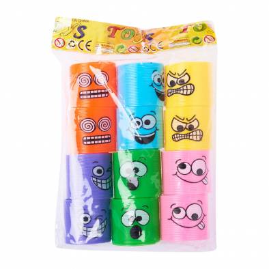 3.5cm Emoji Magic Spring (12pcs)