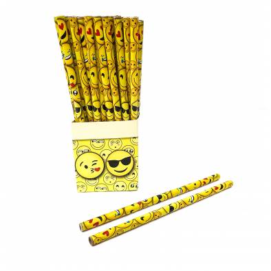 Emoji Wooden Pencil Set 3020-105 (60pcs)
