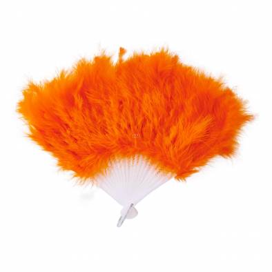 Feather Fan (Orange)