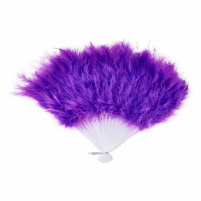 Feather Fan (Purple)