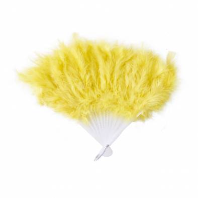 Feather Fan (Yellow)