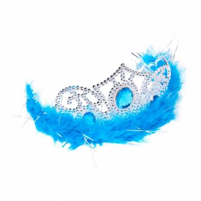 Feather Tiara (Blue)