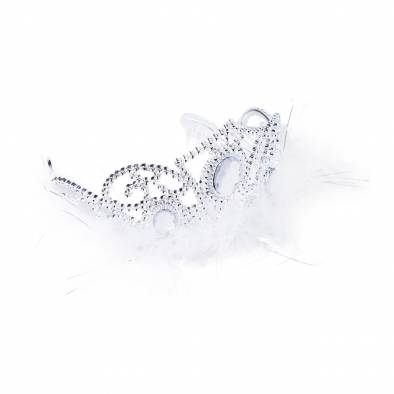 Feather Tiara (White)