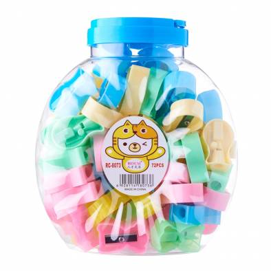 Fish Plastic Pencil Sharpener (Assorted Colors) (72pcs)