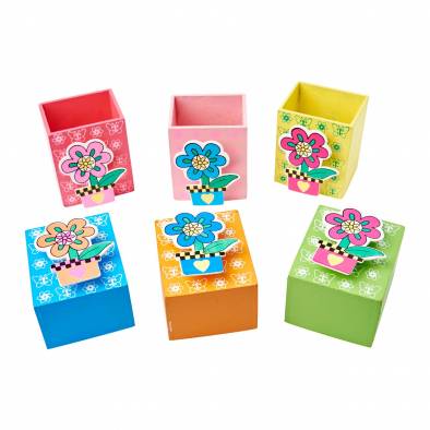Flower Pencil Holder (Assorted)