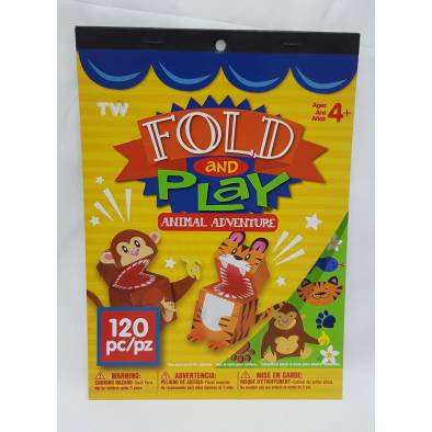Fold and Play Animal Adventure