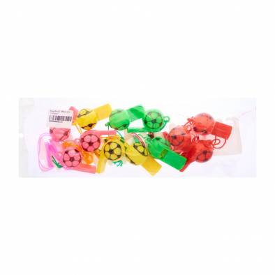 Football Whistle (Assorted) (12pcs)