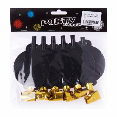 Glitter Board Shiny Blowout (Black) (6pcs)