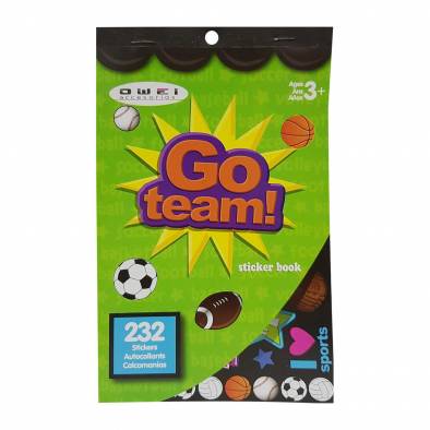 Go Team Sticker Book