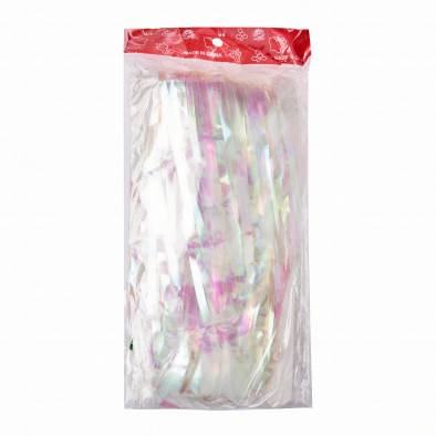 Iridescent Tinsel Curtain Backdrop