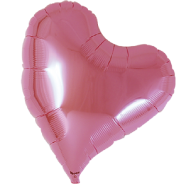 Pink Metallic Foil Sweetheart Balloon JP0055