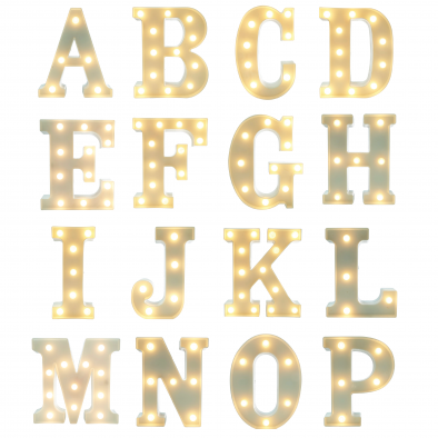 LED Alphabets