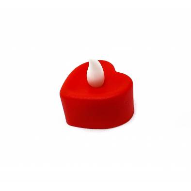 LED  Flameless Heart Candle