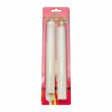 21.2cm LED Swinging Stick Candles (2pcs)