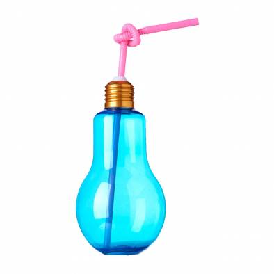 Lightbulb Bottle (Blue)