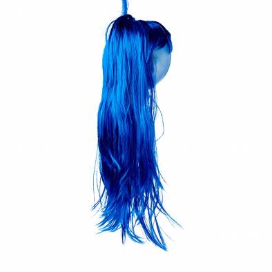 Long Straight Hair Wig (Dark Blue)
