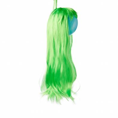 Long Straight Hair Wig (Green)