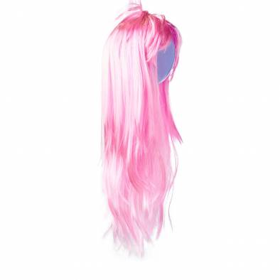 Long Straight Hair Wig (Pink)