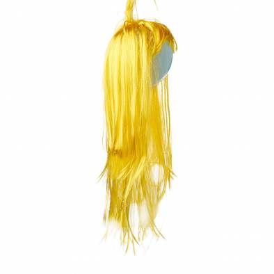 Long Straight Hair Wig (Yellow)