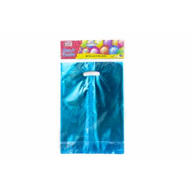 Metallic Foil Loot Bag (Blue) (10pcs)