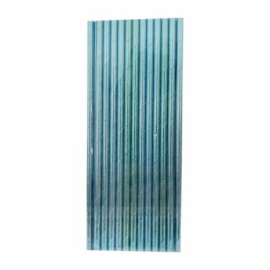 Metallic Paper Straw (Blue Color) (25pcs)