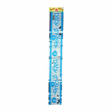 Mini Elephant Baby Shower Banner (Blue)