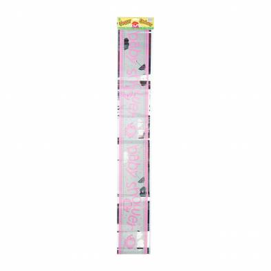 Mini Elephant Baby Shower Banner (Pink)