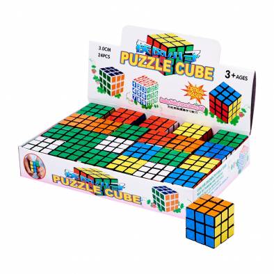 3cm Mini Rubix Cube (24pcs)