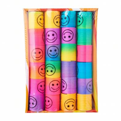 Mini Smiley Face Magic Spring (24pcs)