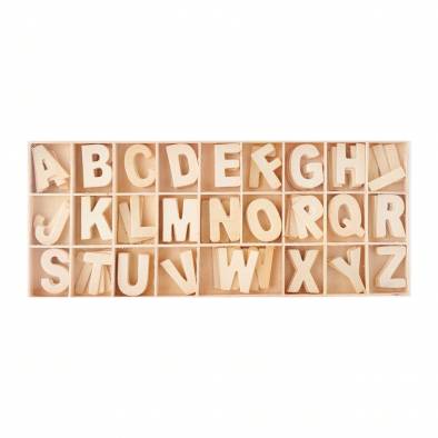 Mini Wooden Alphabet Set