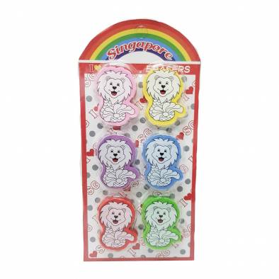 National Day Erasers (6pcs)