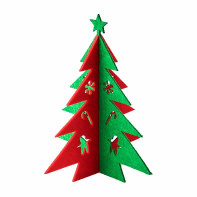 Non-Woven Christmas Tree Decoration